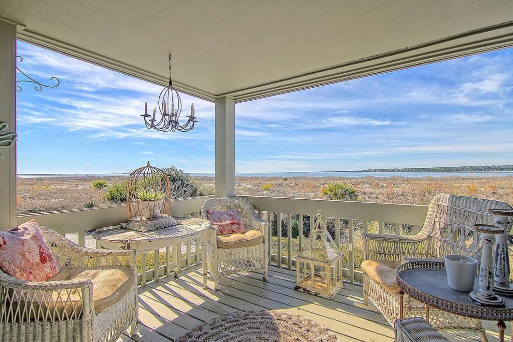 Luxury Seabrook Beachfront W/Spectacular Sunsets エクステリア 写真